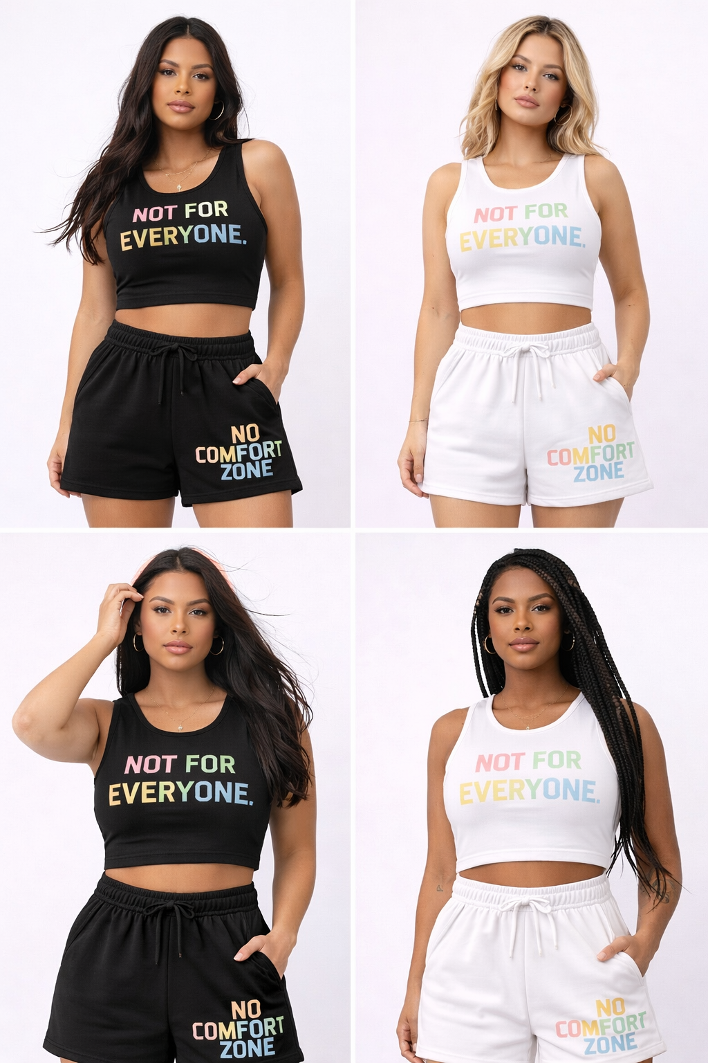 “Not For Everyone” Women’s Summer Set – Dark Edition