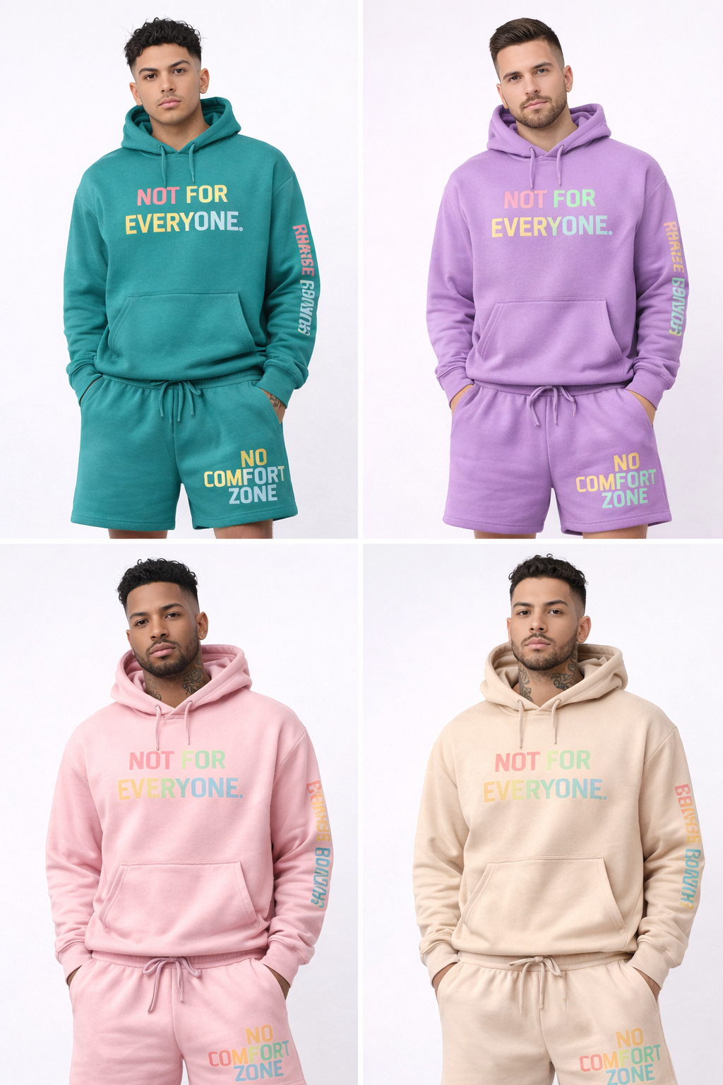 “Not For Everyone” Men’s Lounge Set – Power Edition