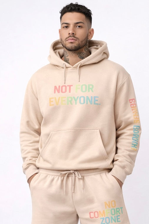 “Not For Everyone” Men’s Lounge Set – Power Edition