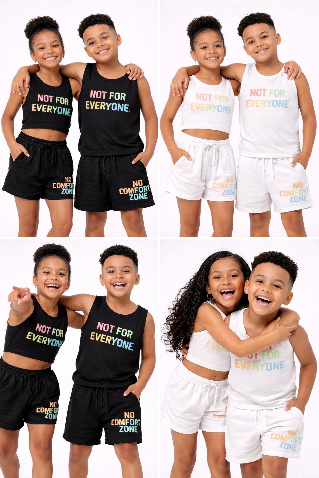 “Not For Everyone” Kids Matching Set – Dark Edition