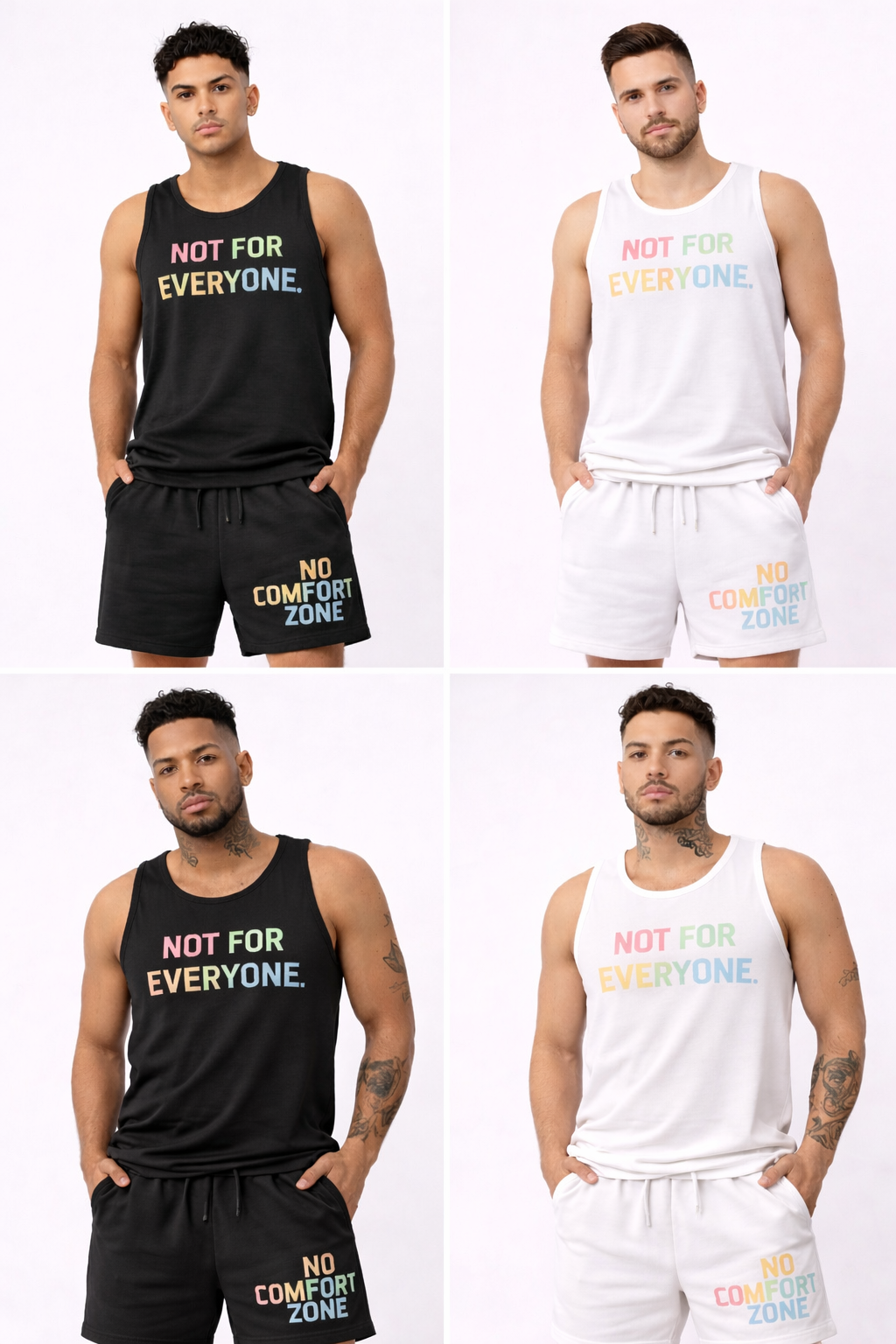 “Not For Everyone” Men’s Summer Set – Dark Edition