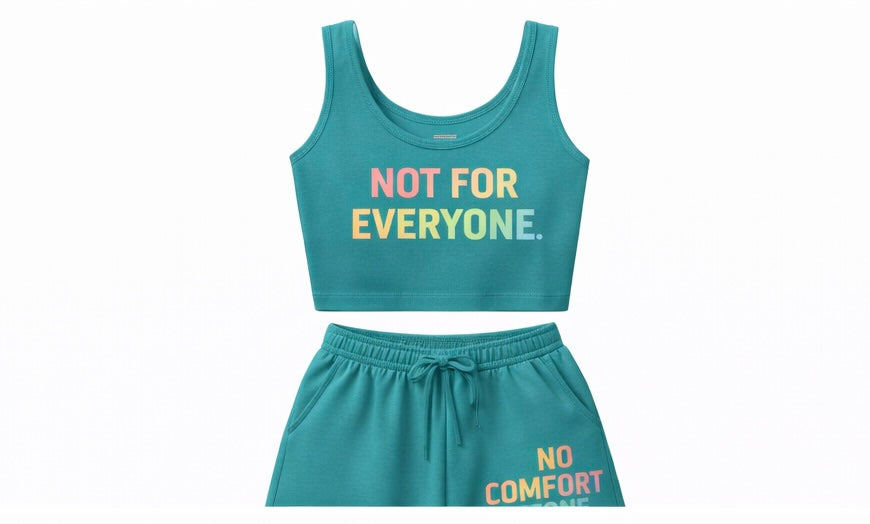 “Not For Everyone” Summer Lounge Set – Soft Power Edition