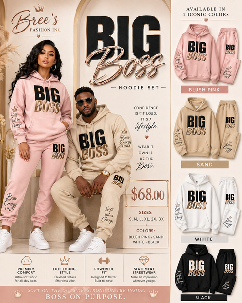 Big Boss Hoodie Set